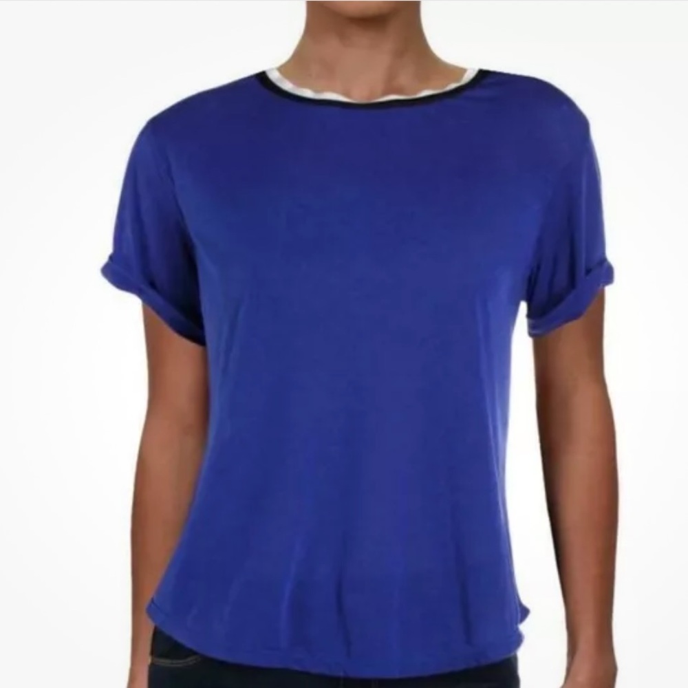 Free People Women's Blue Top